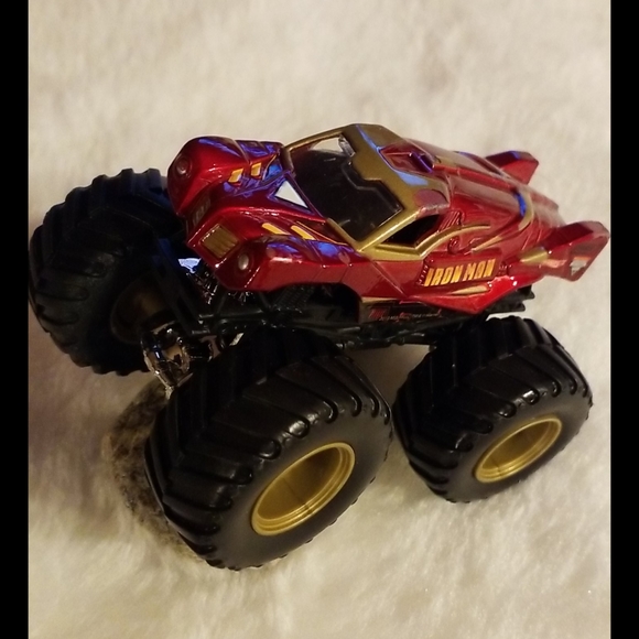 hot wheels monster jam iron man